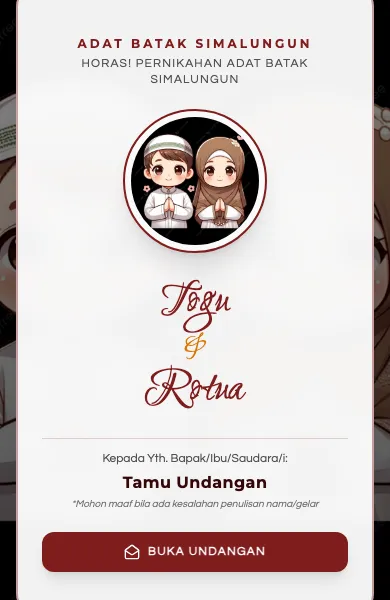 Batak Simalungun (Tradisional)